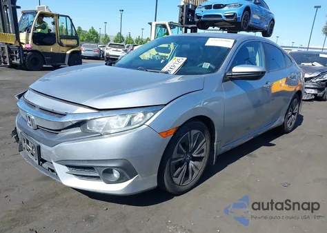2016 Honda Civic Ex z USA, uszkodzony, nr VIN 19XFC1F37GE224117